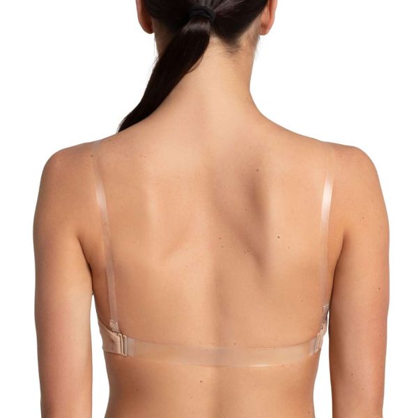 823683_5 tan capezio seamless clear back bra