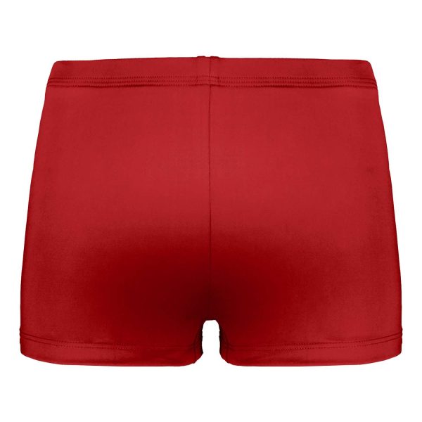 Red Champion Boy Cut Spirit Cheer Brief, back view