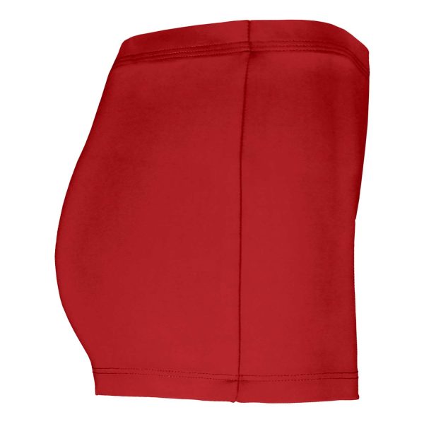 Red Champion Boy Cut Spirit Cheer Brief, side view