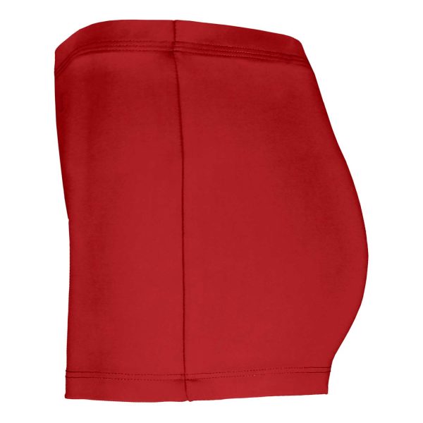 Red Champion Boy Cut Spirit Cheer Brief, side view