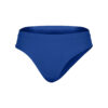 Royal blue Champion Spirit Cheer Brief, front three-quarters view