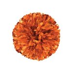 orange-one-color-metallic-shoe-pom