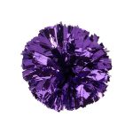 purple-one-color-metallic-shoe-pom