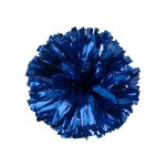 royal metallic shoe cheerleading pom