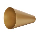 metallic gold 7 inch mini cheerleading megaphone