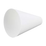 white 7 inch mini cheerleading megaphone