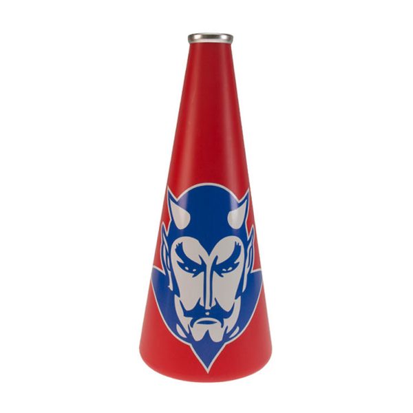 molded megaphone showing custom decal