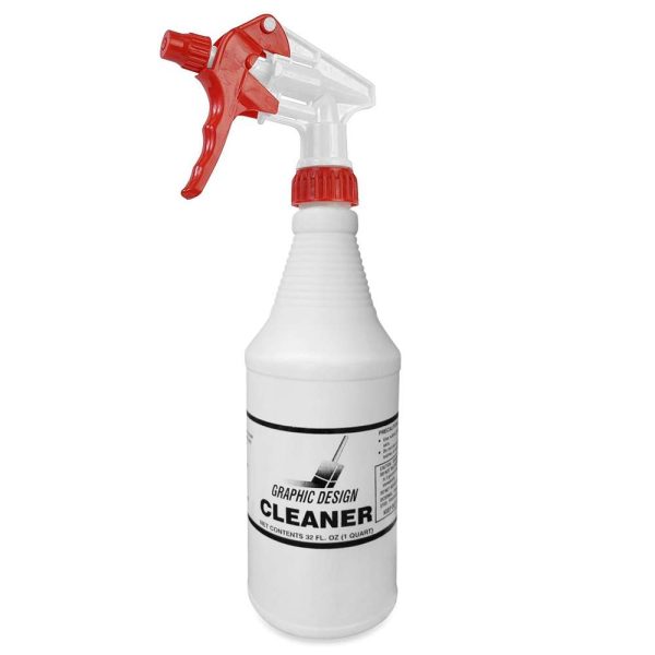spray bottle of Graphic Marking System Caddy Cleaner