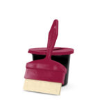 chromark ink well with magenta 1 slot lid and 1 brushes