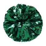forest Solid Metallic Cheerleading Dance Pom