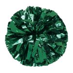 forest Solid Metallic Cheerleading Dance Pom