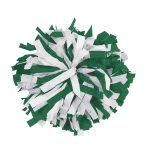 kelly/white Two-Color Plastic Cheerleading Show Pom