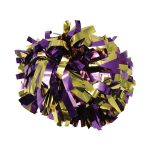 purple-gold-two-color-metallic-show-pom