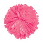 pink solid plastic cheer pom pom