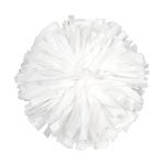 solid plastic pom white