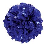 solid metallic pom royal