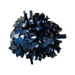 navy holographic metallic cheer pom pom