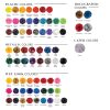 colors available for the specific pom styles, for assistance contact our sales team