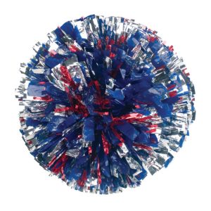 863569 custom mixed metallic plastic pom with glitter