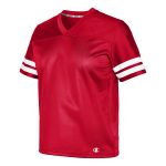 red/white Champion Fan replicate football jersey top