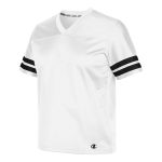 white/black Champion Fan replicate football jersey top