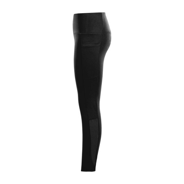 black Champion Contour Mesh 7/8 Legging, side view