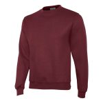 maroon champion powerblend crew neck sweatshirt