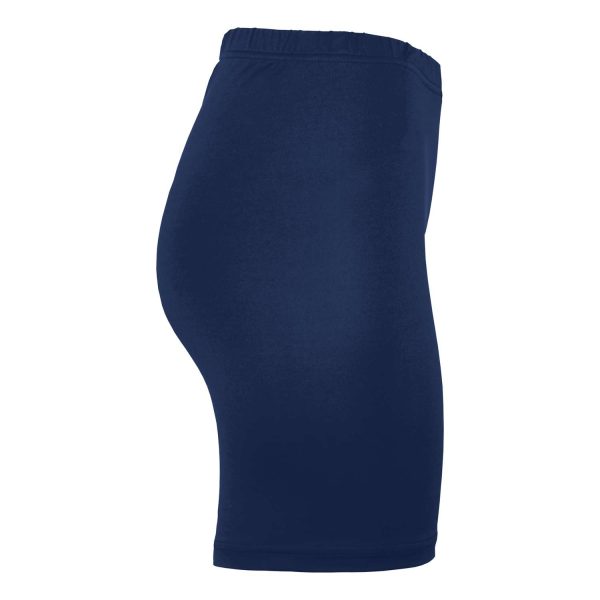 navy Champion Double Dry Compression 5" Short, side view