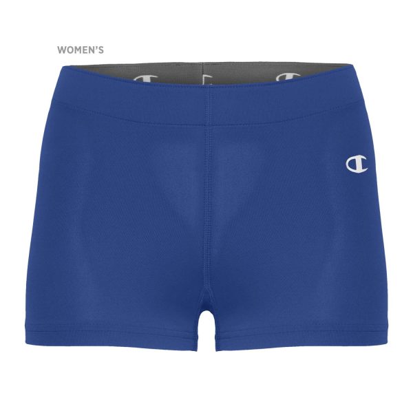 royal Women's Champion Raceday Compression Short, front view