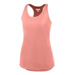 coral augusta sojourner racer-back tank top