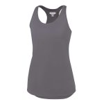 graphite augusta sojourner racer-back tank top