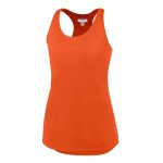 orange augusta sojourner racer-back tank top