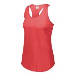 red augusta lux tri blend racer-back tank top