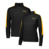 Men's and Women's black and gold Augusta Medalist 2.0 Pullover