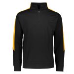 black/gold mens augusta medalist pullover