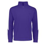 purple/white mens augusta medalist pullover