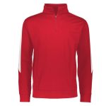 red/white mens augusta medalist pullover