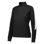 black/white womens augusta medalist pullover