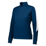 navy/white womens augusta medalist pullover