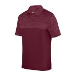 maroon augusta shadow tonal polo