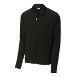 875605 black sport tek sport wick flex jacket