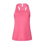 876008 charity pink bella canvas racerback tank