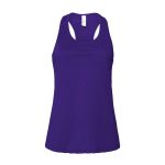 876008 team purple bella canvas racerback tank