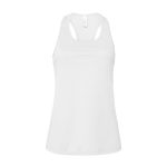 876008 white bella canvas racerback tank