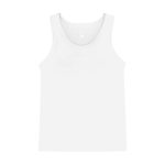 White Badger B-Core Tank Top, Front View