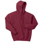Cardinal Heavy Blend Hooded Sweatshirt, Front View