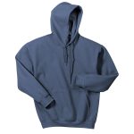 877264 indigo heavy blend hooded sweatshirt