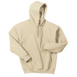 Sand Heavy Blend Hooded Sweatshirt, Front View