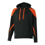 Black/Orange Holloway Prospect Hoodie, front view