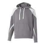 Charcoal/White Holloway Prospect Hoodie, front view